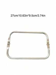 4 Colors DIY Bag Handles, Including Semi-Circle, Flat, And Resin Handles, Suitable For DIY Beach Bags, Decorative Wallets And Handbags, Also Applicable For Crochet And Woven Crafts. These Detachable Handles Are Sturdy, Durable, Lightweight And Easy To Install, Ideal For DIY Bag Projects. - Multicolor - View 8