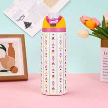 NEW Original 24 Oz/32 Oz Limited Edition Water Bottle, Sports Water Bottle, Leakproof With Pop-Up Lid, Available In A Variety Of Colors, A Water Bottle Designed For Water Drinkers, Suitable For Fitness, Running, School, Halloween, Thanksgiving Day, Christmas Day Gifts, Gift For Her, New Fashion Women Water Bottle For Women - Multicolor - View 11