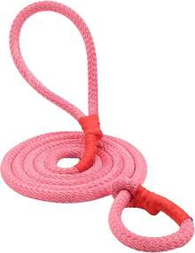 Correa Artesanal para Perro Calidad Premium Paseo y Entrenamiento Resistente Agarre Cómodo y  para Mascota Chico o Mediano Poliéster (Anaranjado) - Naranja - Ver 11