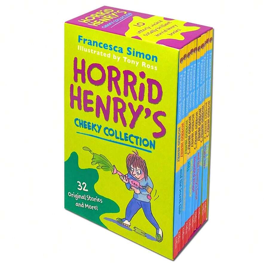 Horrid Henry Books Cheeky Collection 10 Books Box Set - Sets - View 1