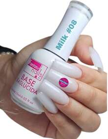 #08 Milk- Gel Base Traslucida para uñas Fantasy Nails - Milk - Ver 2