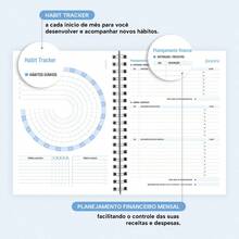 iscool 2026 Agenda Weekly Planner Hardcover Solid Colors - 查看 8