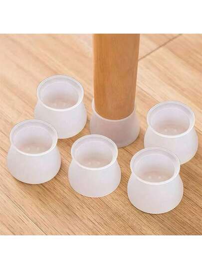 KIT 4/12/16/20 PROTETOR DE SILICONE PARA PÉS DE CADEIRA/MESA
