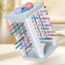 Children's Wooden Stick Balance Game Stick Kindergarten Concentration Training Board Game Logical Thinking Puzzle Interactive Toy Concentration Balance Wooden Stick Training Children's Puzzle Parent-Child Toy Party Desktop Interaction Wooden Toy Gift - Multicolor - View 8