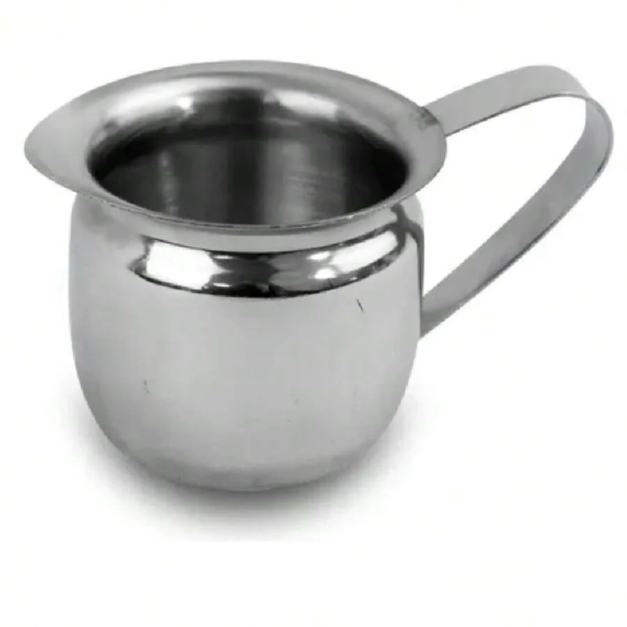 Jarra Cremera de 5 Oz Acero Inoxidable - Plateado - Ver 1