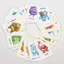 32pcs Emotion Monster Cards With Instructional Text, Cute Cards For Self-Regulation And Mood Improvement - Multicolor - View 12