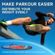 1 双穴位按摩鞋垫，足部按摩鞋垫，足弓支撑鞋垫，舒适步行鞋垫，可修剪以适合所有鞋子，男女通用鞋垫配件 - 紅色 - 查看 2