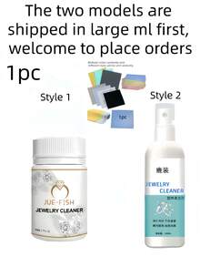 Cleaning Agent - Gemstones, Jewelry, Metals, Diamonds, Necklaces And Silver Ornaments, Bracelets, Astringent, Beads, Including, Gifts, Christmas Presents, Home, Outdoor Maintenance For Halloween And Other Gifts, Liquid Facial Cleanser, Metal Diamond Necklace Cleaning, Polishing And Cleaning Silver - Clean, Bright, And Anti-Oxidation Jewelry Style. Spray Freely To Remove Oxidized Silver, Fresh Diamond Ring Agent (Including Detailed Description)