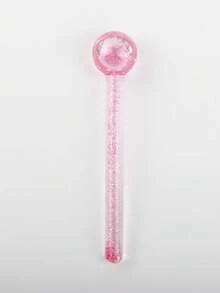 1 pieza Bola masajeadora de vidrio - Bola de masaje de cristal rosa para terapia de hielo, Belleza, Productos de cuidado de la piel, Spa, Autocuidado, Herramientas de cuidado de la piel, Cuidado facial, Suministros de esteticista, Masaje, Herramienta de masaje facial, Rodillo facial, Rodillo de hielo, Rodillo de hielo para la cara - Multicolor - Ver 11