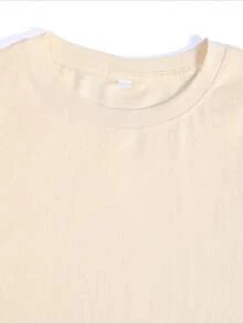 Patriotic Christian Faith T-Shirt, Stand For The Flag, Kneel For The Cross Religious Shirt, Cross Design Men's T-Shirt Showing American Pride, Conservative Christian Cotton Clothing - 杏色 - 查看 5