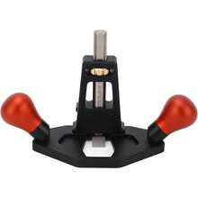 Denash Avión del Enrutador de Carpintería, Avión de Recorte a Mano para Bordes de Madera con Acabado y Superficie Anodizada, Cepilladora de Aleación de Aluminio Liviano para - 1 - Ver 2