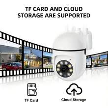 Cámara de inalámbrica WiFi 1080P, alimentada por USB para interiores/exteriores, visión nocturna a color 24/7, detección de movimiento y alerta de presencia humana, audio bidireccional, rotación PTZ, WiFi 2.4G, fácil instalación, diseño compacto, lente de alta calidad, rendimiento confiable, ideal para pequeños negocios, monitoreo discreto, propietarios de mascotas