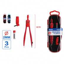 stelam Compás de metal, rojo. - Unitalla - Ver 1