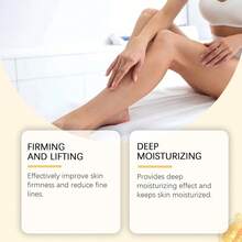 OceAura Bee Venoms Body Tightening Cream Anti Dryness Roughness Skin Improve Sagging Smooth Delicate Skin Gentle Hydrating Body Care Cream - 白色 - 查看 3