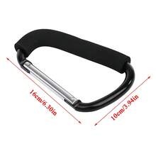 Clip de clipstroller de cochecito, excelente material de alta calidad para casa de hogares - Negro - Ver 9