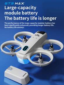 CASRRA The Multi-Functional Drone GT3 Equipped With A Camera Is Fitted With A Large-Screen Remote Control, Allowing For Real-Time Viewing Of Flight Routes, Taking Photos And Videos, And Documenting Life. Brushless Motors Offer More Powerful Performance. Optical Flow Hovering Flight Is More Stable For Novice Drones. Economic Drones. Aerial Photography Drones, Wonderful Christmas And Halloween Gifts