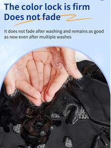 10pcs Black Clothing Dye Sheets, Black Fabric Dye Patches, Clothing Repair Paper, Faded Garment Deepening Sheets, Portable Travel Pack For Home & Commercial Use - Black - View 4