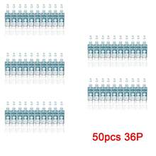 50pcs Cartridges M8 Microneedle Replacement Needle Tip 11 16 24 36 42 Nano Microneedling For Derma Pen M8