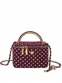 Bolso cruzado versátil para mujer, bolso de hombro elegante, bolso cuadrado minimalista