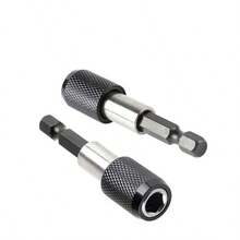 6,35 mm Sechskant-Schaft Schnellspann-Verlängerungsstange mit Selbstverriegelung, Bohrereinsatz-Schraubendreher Schnellkupplung Verlängerungswelle