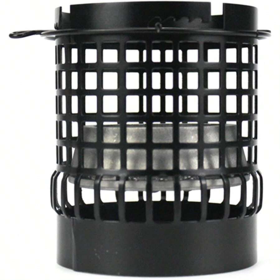 Hookah Carbón De Viento Cubierta Con HMD Hueco Anti Escaldado Parabrisas De Metal Hookah Bowl Pantalla Accesorios Hookah Para Charcoal Holder Pantalla Sistema De Gestión De Calor Color : Black - Negro - Ver 1