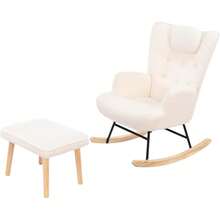 Baby Gleiter, Ottomanen & Schaukelstuhl