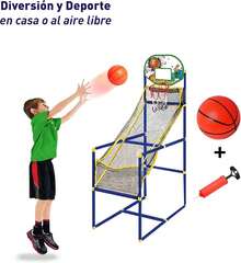 Bluelander Canasta de Basquetbol con 4 Pelotas, Canasta de Baloncesto para Niños, 149 * 45 * 88 cm, Juego de Tiro con Balón y Bomba, Máquina de Baloncesto para Interior - 1 - Ver 7