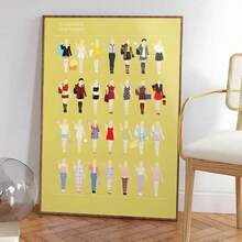 帆布画图片电影海报墙防水家居客厅卧室酒吧美学装饰 - 彩色 - 查看 39