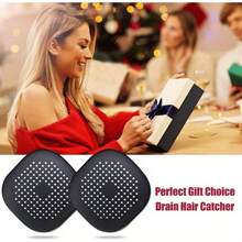 Sewer With Suction Cup, Floor Drain Mat, Kitchen, Bathroom, Anti Clogging Hair Filter