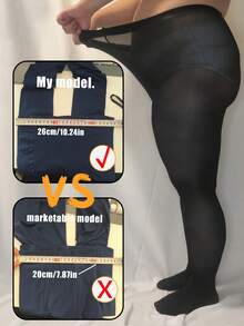 1 para cukierkowych damskich rajstop plus-size, supermiękkie, jednokolorowe, półprzezroczyste rajstopy, pończochy poliestrowe z wysokim stanem, rozmiary: XS-XXXL, 10 kolorów do wyboru, odpowiednie do codziennego użytku, wygodne