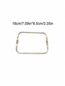 4 Colors DIY Bag Handles, Including Semi-Circle, Flat, And Resin Handles, Suitable For DIY Beach Bags, Decorative Wallets And Handbags, Also Applicable For Crochet And Woven Crafts. These Detachable Handles Are Sturdy, Durable, Lightweight And Easy To Install, Ideal For DIY Bag Projects. - Multicolor - View 11