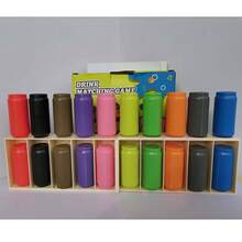 1 件儿童互动饮料颜色匹配记忆训练棋盘游戏玩具，适合朋友聚会、亲子互动、大脑开发，是万圣节、圣诞节、新年、生日的绝佳礼物 - 彩色 - 查看 14