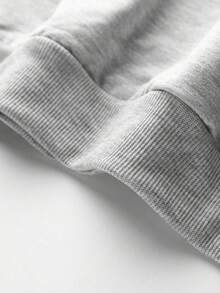 Women's Printed Hoodie Sweatshirt, Casual Loose Fit Versatile Top, Autumn/Winter