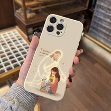 1pc Funda Creativa de Diseño de Jesús Te Protege para iPhone 16 Compatible con iPhone 13/12 Pro Max/11/14/15 Pro Funda Protectora Retro Blanca con Orificios de Precisión Adecuada para iPhone 15 Funda Protectora de Lente Adecuada para iPhone 16 Pro Max Funda Suave Material Cubo de Rubik - Blanco Antiguo - Jesús 504ZZ - Colores mixtos 1 - Ver 2