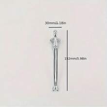 1pc Creative Wardrobe Cabinet Door Pure Copper Little Gold Man Handle, Creative Nordic Style Solid Brass Wine Cabinet Pull Handle, Sculpted Cabinet Pull Handle, Polished Brass Creative Long Handle, Including Installation Hardware, Suitable For Wardrobe Doors, Decorations, Luxury Home Decor | Exquisite Cabinet Knob | Polished Metal, Cabinet Decorative Hardware - Gold - View 4