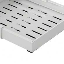 Organizer estensibile per armadietti, ripiani estraibili regolabili per cucina, cassetto estraibile per armadietti, spazio sottolavello per cucina e bagno, 32-52 cm