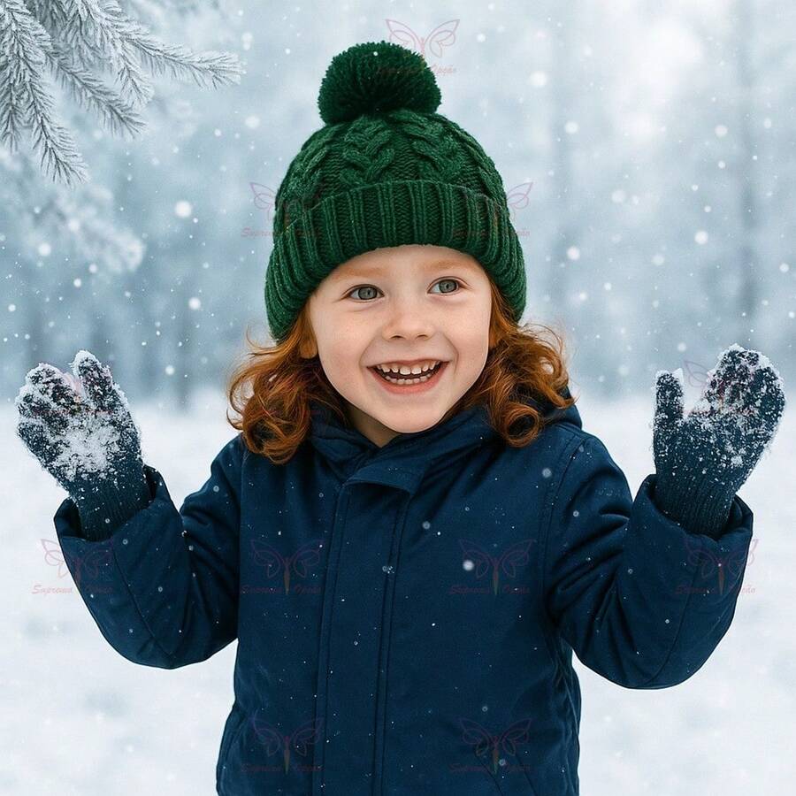 Baby & Kids Hats - 軍綠色 - 查看 1