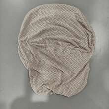 Bộ 1/2/4 bọc ghế ăn màu trơn, bọc ghế kiểu mỏ vịt dệt jacquard, bọc ghế nhà bếp co giãn, thích hợp cho đám cưới, tiệc tùng, khách sạn và các dịp khác. - Màu Khaki - Xem 6