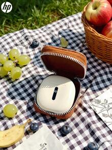 HP Kabellose Ohrhörer, automatische Kopplung, 30 Stunden Spielzeit, IPX4 wasserdicht, kabellose Kopfhörer mit Mikrofon, für iPhone und Android, Gaming-Kopfhörer und -Lautsprecher mit Mikrofon, süßes Urlaubsgeschenk