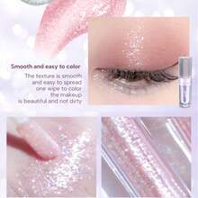 Romantic Beauty RMT: Liquid Eyeshadow With Pearl And Shimmer Effect, Brightens Eye Area Skin, Long-Lasting And Smudge-Proof, Lightweight And Easy To Apply, Suitable For Daily And Party Makeup, Mother's Day Gift, Ideal For Mothers, Wives, Sisters, Girlfriends - Highlighter Eyeshadow - 08 - 查看 10
