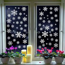 Christmas Window Clings, Snowman Window Decals, Christmas Glass Window Stickers, Winter Holiday Decoration - Multicolor - View 16