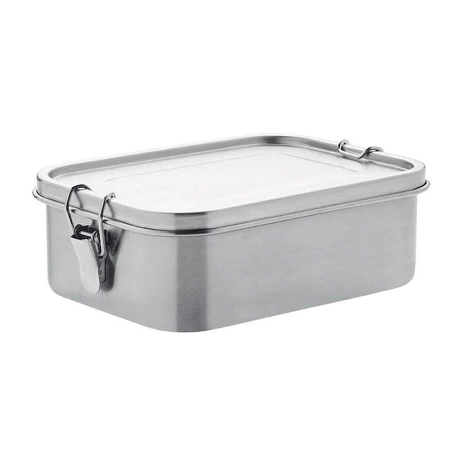 Sao Stainless Steel Lunch Box (Matt Silver) - Grey - View 1