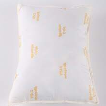 MADE IN TURKEY Visco Pillow – 50x70 Cm – Memory Foam Shredded Filling – Cotton Cover – 1000g – Neck & Back Support Pillow - White - View 3