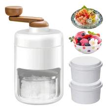 Trituradora De Hielo Manual,trituradora Hielo Con Manivela - Blanco - Ver 1