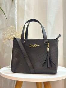 Women Shoulder Bags - 黑色 - 查看 2