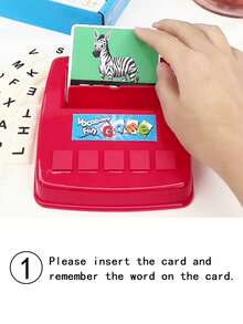 Moms Are Snapping It Up! [Specialized For Ages 3-8] Kids' English Letter & Word Spelling Challenge Game Learning Machine, An Early Education & Educational Toy For Zero-Based English Enlightenment.