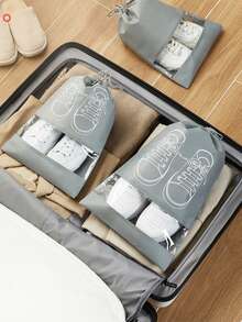 Shoe Storage Bag, Luggage Dust Cover, Packing Organizer Bag, Shoe Pouch, Shoe Cover, Shoe Storage Travel Essentials