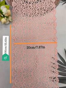 90cm/1 Stück weiches elastisches Spitzenband, hautfreundlich & atmungsaktiv, geeignet für Bekleidung, Ausschnitte, Manschetten, Rocksäume, Unterwäsche, Westen, Hochzeitskleider, Röcke, Schuhe, Hüte, Bettwäsche, Dekorationen, Heimtextilien, Haaraccessoires, Schmuck, Handschuhe, Vorhänge, Spielzeug, Blumenverpackung und Basteleien