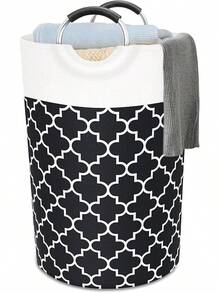 Laundry Baskets - Black Flowers - View 13