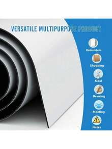 1Pc Dry Erase Magnetic Refrigerator Calendar, Fridge Accessories, Refrigerator Sticker, Memo Board, Monthly Planner, Weekly Schedule, Daily Agenda, Calendar, To-Do List,Home Decor Back To School Room Decor School Supplies - Multicolor - View 5